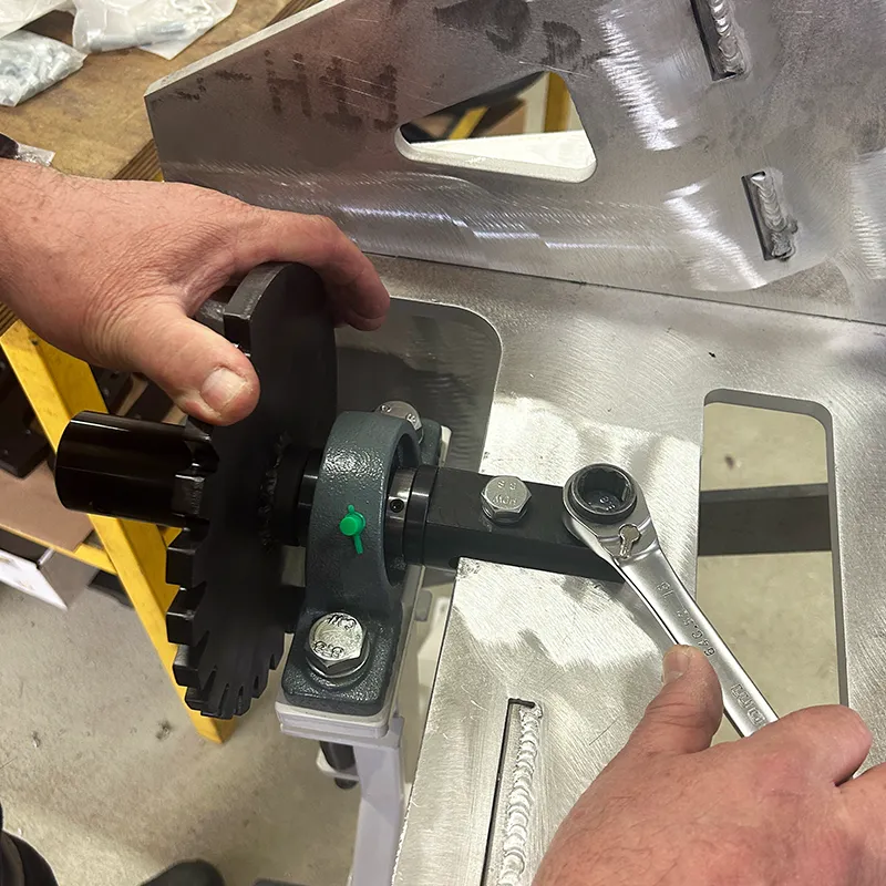 Essais, mise au point et installation